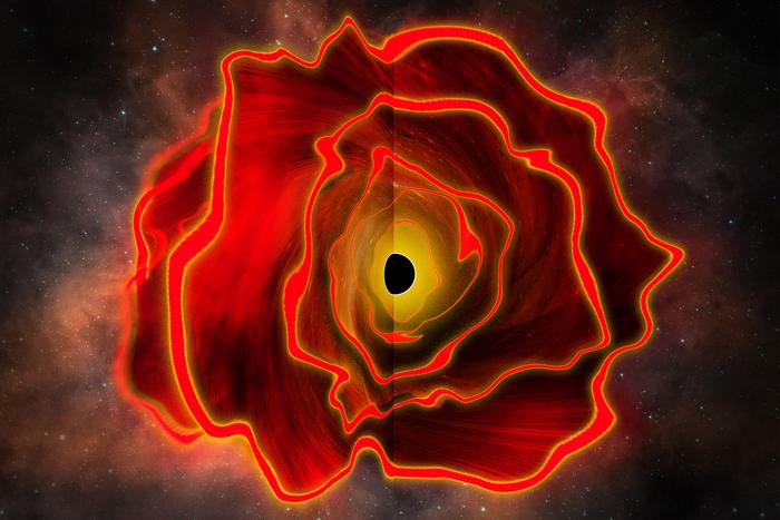 black hole star