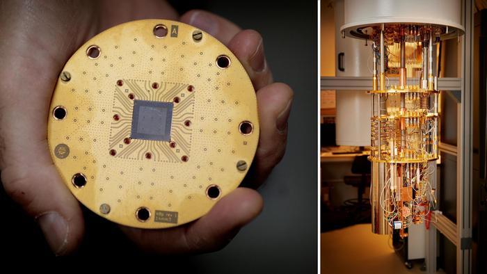 The new method has the potential to accelerate quantum computations by a factor of a thousand, bringing fault-tolerant quantum computers a significant step closer. Photo: Chalmers University of Technology | Malin Arnesson and Anna-Lena Lundquist. CREDIT Chalmers University of Technology | Malin Arnesson and Anna-Lena Lundquist.